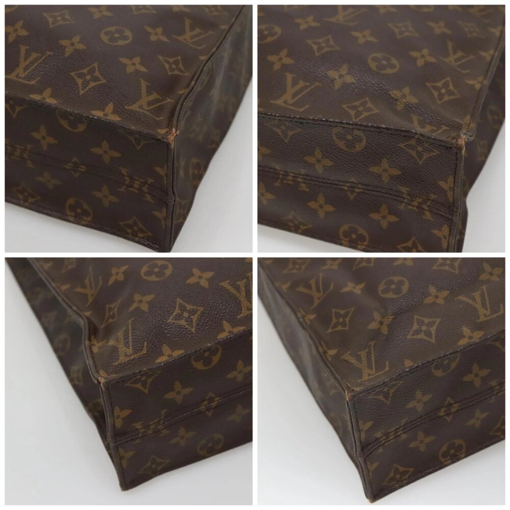 LOUIS VUITTON Monogram Sac Plat Hand Bag M51140 LV Auth 140437 - Picture 14 of 16